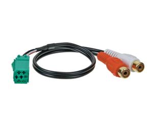 ACV Electronic Adaptateur auxiliaire pour Renault avec radio Carminat Mini ISO 8 broches