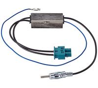ACV Electronic Adaptateur d'antenne double Fakra Z avec alimentation fantôme et fonction Diversity vers connecteur DIN pour Audi