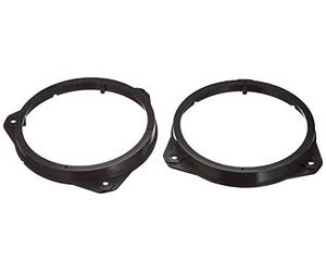 ACV Electronic Bague d'adaptation pour haut-parleurs porte-avant Opel Astra H/Corsa D 16 cm, noir