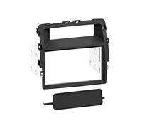 ACV Electronic Double façade d'autoradio encastrable pour Nissan Primastar à partir de 2011, Opel Vivaro à partir de2011 et Renault Trafic à partir de 2011 Noir