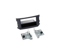 ACV Adaptateur de façade 2-DIN pour Smart ForTwo 2010 avec vide poche noir