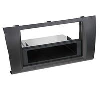 Adaptateur de façade 2-DIN pour avec vide poche Suzuki Swift / Sport noir