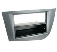 ACV Electronic Façade d'autoradio double DIN pour Seat Leon 1P modèles à partir de 2005 Anthracite