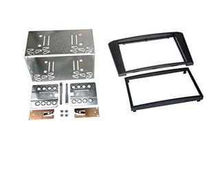 ACV Electronic Kit complet façade d'autoradio double DIN pour Toyota Avensis T25 Noir