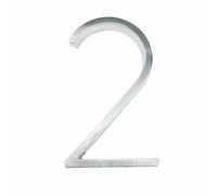 ACVACV Panneaux et Plaques de Porte 125mm/5 Pouces, numéro de Maison, en Alliage d'aluminium, for numéros de Maison d'hôtel, adresse extérieure(2)