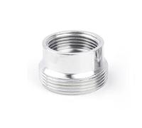 ACVACV Raccord de Robinet fileté mâle/Femelle M22 vers M16, Adaptateur de Robinet en Acier Inoxydable, Accessoire de purificateur d'eau, Joints de barboteur, 1 pièce(Female M16)