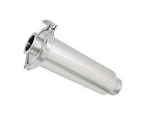 ACVACV Tri Clamp Filter Stainless Steel SS304 Pipe Straight Filter 150 Mesh Filter, for Machinery Manufacturers Parts(OD38mmxferrule50.5)