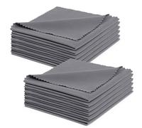 ACWOO 12PCS Chiffon de Nettoyant Lunettes pour Lunettes, Réutilisable Essuie Lunettes Microfibre, doux Chiffons de Nettoyage en Microfibre pour Téléphones, Objectifs D'appareils Photo, Écran 20*20CM