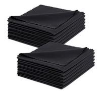 ACWOO 12PCS Chiffon de Nettoyant Lunettes pour Lunettes, Réutilisable Essuie Lunettes Microfibre, doux Chiffons de Nettoyage en Microfibre pour Téléphones, Objectifs D'appareils Photo, Écran 20*20CM