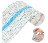 ACWOO Bandage adhésif transparent extensible pour tatouage, 15 cm x 5 m, protection de la seconde peau pour tatouage, couverture en plastique, pansement de plaie, bouclier de protection