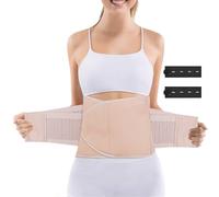 ACWOO Ceinture Post Accouchement, Récupération Ceinture Abdominale Gainante avec Etenseurs de Taille de Pantalons, Réglable Respirant Ventre Plat Gaine Post-Partum pour Récupération Après la Grossesse