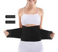 ACWOO Ceinture Post Accouchement, Récupération Ceinture Abdominale Gainante avec Etenseurs de Taille de Pantalons, Réglable Respirant Ventre Plat Gaine Post-Partum pour Récupération Après la Grossesse
