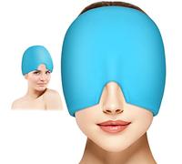 ACWOO Chapeau Migraine, 180° Bonnet Migraine Relief Cap En Gel, Réutilisable Masque Migraine Et Céphalées, Chapeau De Soulagement Des Maux De Tête Pour Les Migraines Et Soulagement Des Tensions