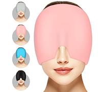 ACWOO Chapeau Migraine, 180° Bonnet Migraine Relief Cap En Gel, Réutilisable Masque Migraine Et Céphalées, Chapeau De Soulagement Des Maux De Tête Pour Les Migraines Et Soulagement Des Tensions