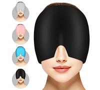 ACWOO Chapeau Migraine, 180° Bonnet Migraine Relief Cap En Gel, Réutilisable Masque Migraine Et Céphalées, Chapeau De Soulagement Des Maux De Tête Pour Les Migraines Et Soulagement Des Tensions