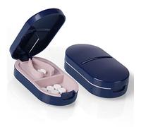 ACWOO Coupe-Comprimé, Séparateur de Comprimés avec Lame, Coupe-pilules Pour Petits et Gros Cachets, Séparateur De Pilules Portable Pour Fendre Vos Pilules Et Transporter Vos Médicaments