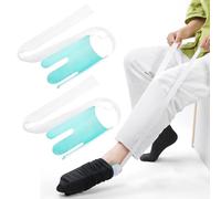 ACWOO Enfile Chaussettes, 2 PCS Aide pour Enfiler les Chaussettes, Appareil Enfile Chaussettes, Ne Plus Se Baisser Aide Chaussettes Habiller Assist pour Personnes Agées ou à Mobilité Réduite