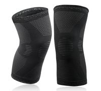 ACWOO Genouillère de Sport, 2PCS Genouillère de Compression, Genouillère Ligamentaire, Genouillère Arthrose Genou, Rotule-Genouillère Sport pour les Douleurs au Genou, Déchirure du Ménisque