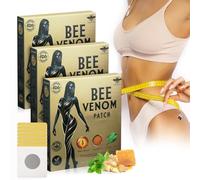 ACWOO Patch Venin d'Abeille, 21Pcs Drainage Lymphatique Et Patchs Modelage Du Corps Patch Détox Au Venin d'Abeille,Patch Façonner Le Corps Au Venin d'Abeille Pour Hommes Et Femme