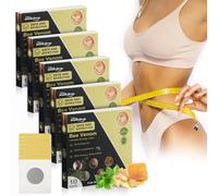 ACWOO Patch Venin d'Abeille, 50Pcs Drainage Lymphatique Et Patchs Modelage Du Corps Patch Détox Au Venin d'Abeille,Patch Façonner Le Corps Au Venin d'Abeille Pour Hommes Et Femme
