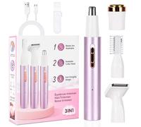 ACWOO Rasoir Électrique Femme, 4 En 1 Rasoir Indolore Rechargeable, Rasoir Sans Fil, Tondeuse Femme Indolore, Épilateur Électrique, Pour Visage, Bras, Jambes, Aisselles, Bikini