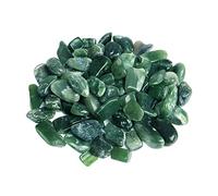 Acxico 200 g de jade vert naturel en vrac sans perles polies