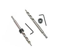 Acxico Lot de 2 forets étagés hexagonaux 9,5 mm pour perceuse à trou de poche