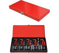 ACXIN 131-pièces kit de réparation de filetage manchons de foret Helicoil moteur de voiture M5 M6 M8 M10 M12 Kit d'outils de manchon fileté