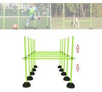 ACXIN Agility Set de barres de saut Barres d'entraînement pour la condition physique, Set de haies multifonctionnel Entraînement pour le saut, le dribble, le sport scolaire
