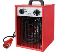 ACXIN Chauffage électrique Ventilateur de chauffage Economie d'énergie 5000 watts - Industrie professionnelle Chauffage électrique Soufflerie de chauffage électrique avec 3 niveaux de chauffage