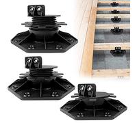 ACXIN Lot de 20 paliers de terrasse réglables en hauteur - Pour terrasse - 30-60 mm