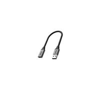 AD-1013 câble USB 0,15 m USB A USB C Noir, Gris