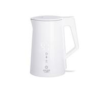 Adler AD 1345W - Bouilloire électrique Blanche avec affichage LED et régulation de température 1,7 L STRIX