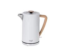 Adler Bouilloire électrique AD 1347W 1,7 L STRIX Métal Blanc