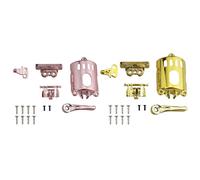 AD 2Set Tondeuse Modifié Coquille Tondeuse À Cheveux Couvercle De Logement pour Wahl Accessoire De Rechange 8148 8591 Kit, Or Rose et Or