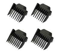 AD 4Pcs Limite Peigne Remplacement Peignes Tondeuse Tête Limite Peigne pour Tondeuse À Cheveux 3mm 5mm 7mm 9mm, Noir