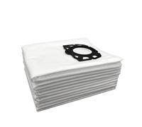 AD-6 pièces 12 pièces sacs à poussière for aspirateur. Compatible for Karcher MV4 MV5 MV6 WD4 WD5 WD6 WD4000-WD5999 (Color : White 1 set)