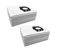 AD-6 pièces 12 pièces sacs à poussière for aspirateur. Compatible for Karcher MV4 MV5 MV6 WD4 WD5 WD6 WD4000-WD5999 (Color : White 2 set)