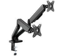 Advance Support double écran PC Ergomount Dual ADV-ARM2 – 17 à 32 pouces VESA 75/100 Noir