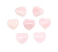 AD-BCrbgen Pierres d'améthyste Authentiques, Collection de Cristaux Bruts, Pierres précieuses polies, Cadeau for Femmes, Cadeaux de sorcière, énergie de guérison(Rose Quartz)