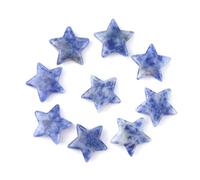 AD-BCrbgen Pierres d'améthyste Authentiques, Collection de Cristaux Bruts, Pierres précieuses polies, Cadeau for Femmes, Cadeaux de sorcière, énergie de guérison(Sodalite)