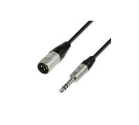 Ad Cables Câble Microphone Série 4 Star, Xlr Mâle Vers Jack Stéréo 6,3 Mm, 5 M