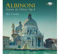 AD CORDA - SONATE DA CHIESA OP.4 CD NEUF ALBINONI,TOMMASO GIOVANNI