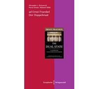 Ad Ernst Fraenkel. Der Doppelstaat