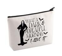 AD Family TV Series Merchandising Trousse de maquillage pour fans de Morticia Cadeau pour les amateurs de films d'horreur avec un matin sombre et terrible Love It Trousse de maquillage, I Love It, Non