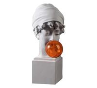 AD&HD David Buste Statue Classique européen Sculpture Ornement en résine Réplique Sculpture Figurine pour Artiste (Color : A, Taille : Resin)