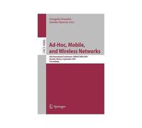 Ad-Hoc, Mobile, And Wireless Networks
