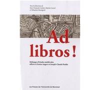 Ad libros ! Jean-François Cottier (Auteur), Martin Gravel (Auteur), Sébastien Rossignol (Auteur)