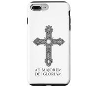 Ad majorem Dei gloriam - Gloire catholique de Dieu Coque pour iPhone 7 Plus/8 Plus