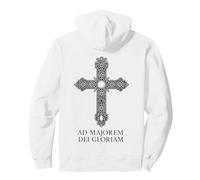 Ad majorem Dei gloriam - Gloire catholique de Dieu Sweat à Capuche